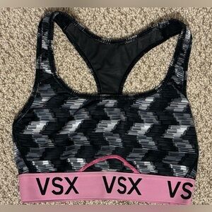 Victoria’s Secret VSX - Black and Pink Sports Bra